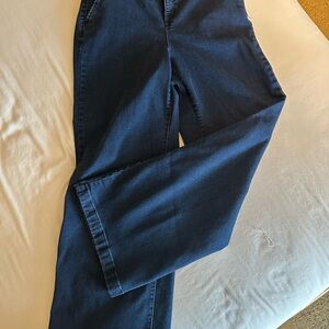 Women's Style & Co Dark Blue Wide Leg Jeans